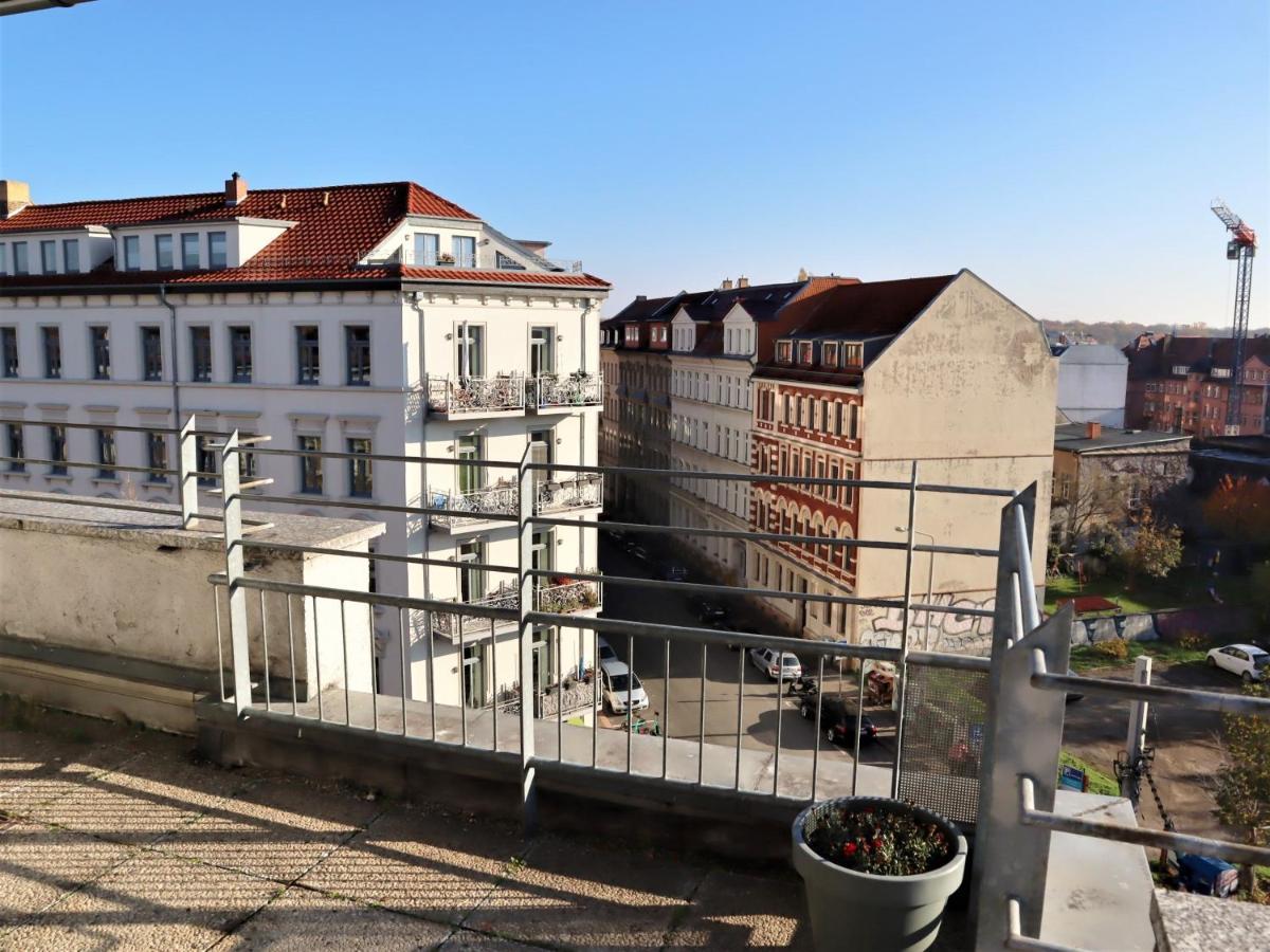 Exklusive Wohnung Mit Dachterrasse In Schleussig Лейпциг Экстерьер фото