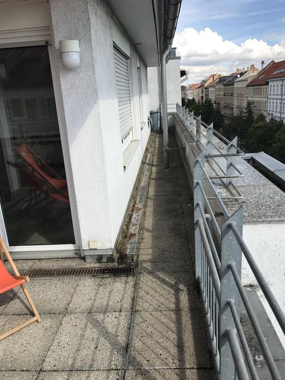Exklusive Wohnung Mit Dachterrasse In Schleussig Лейпциг Экстерьер фото